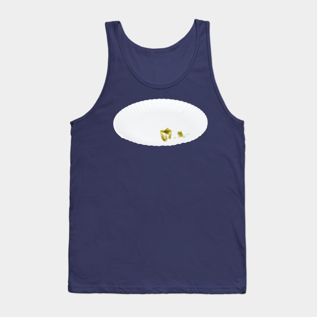 Cold Boogers On A Paper Plate Tank Top by kthorjensen